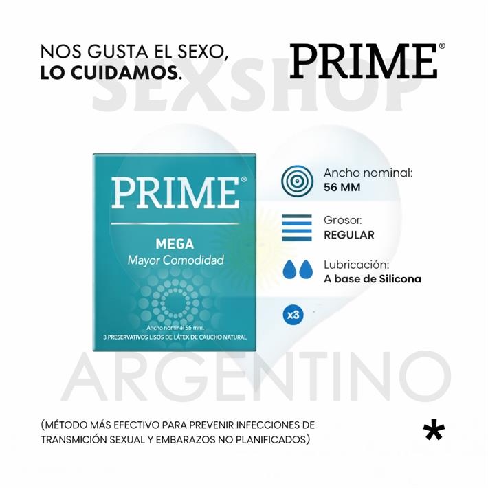 Preservativo Prime Mega